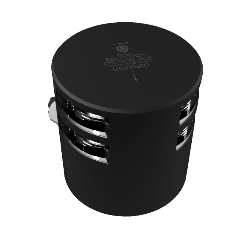 5nm dbl masthead, black anodized